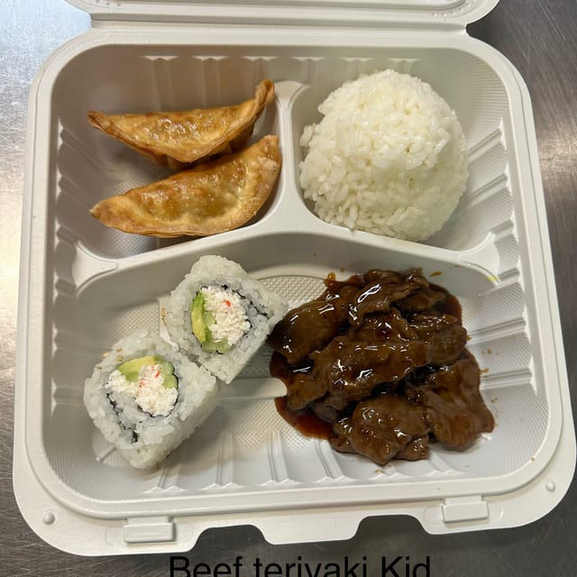 Kid's Teriyaki Beef.