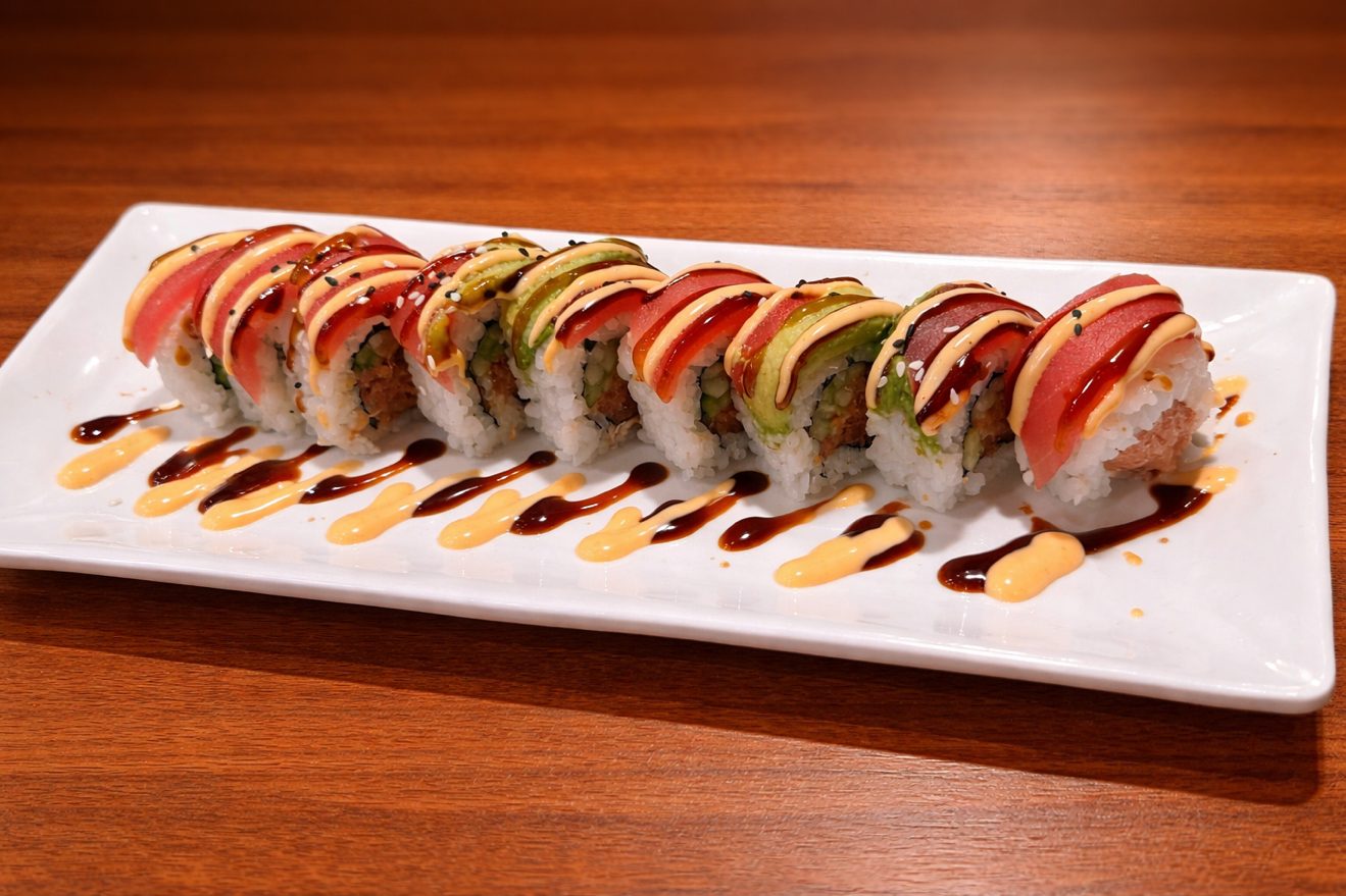 Tuna X Tuna Special Roll.