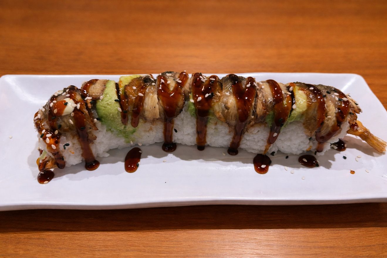Dragon Special Roll.