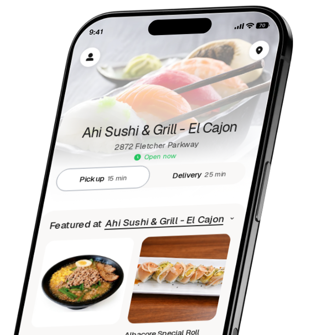 Ahi Sushi & Grill - El Cajon app preview